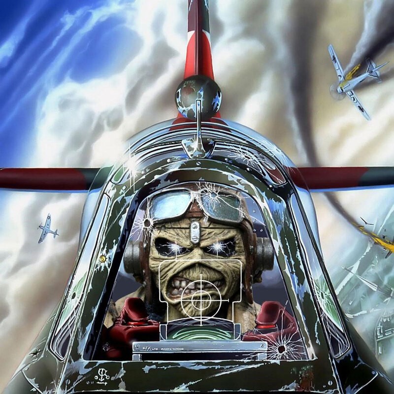 Iron Maiden Retro Aces High Eddie 20 cm Actionfigur Actionfigure