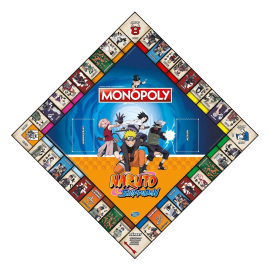 Naruto Monopoly Brettspiel * FRANZÖSISCH* Brettspiele und Zubehör