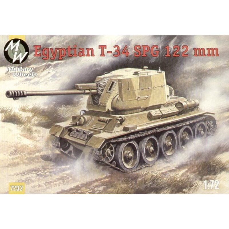 Ägyptischer T-34 SPG 122 Mm