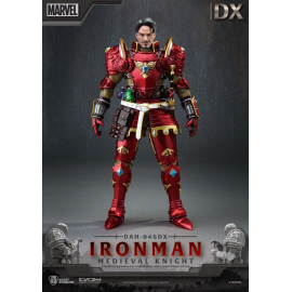 Marvel Figur Dynamic Action Heroes 1/9 Mittelalter Ritter Iron Man Deluxe Version 20 cm