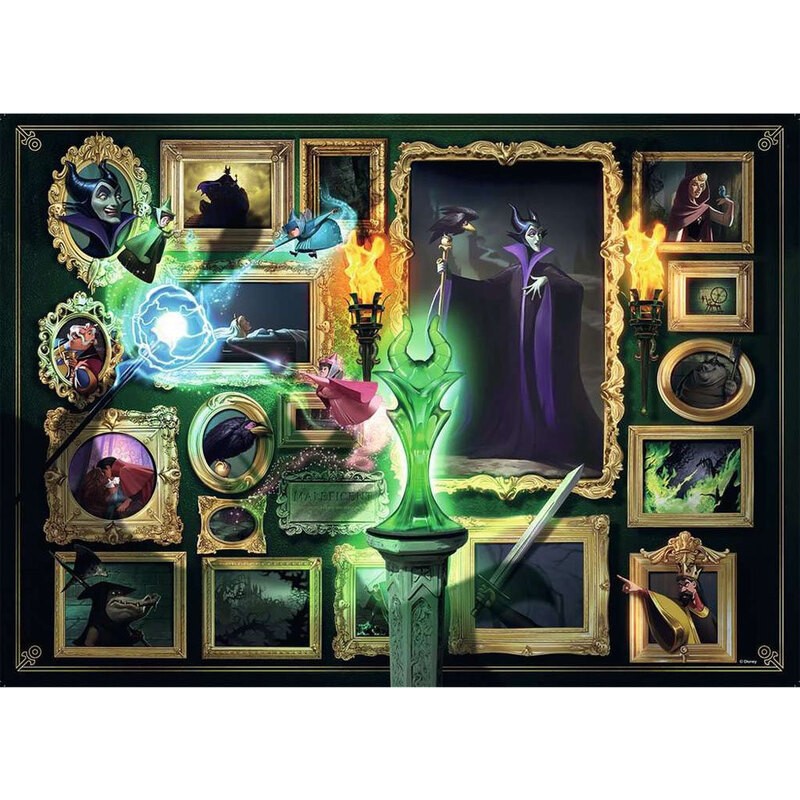 Disney Villainous Maleficent Puzzle (1000 Teile) Puzzle