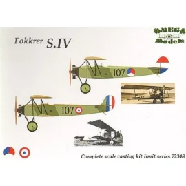 Fokker S.IV. Abziehbild-Niederländisch und Frankreich