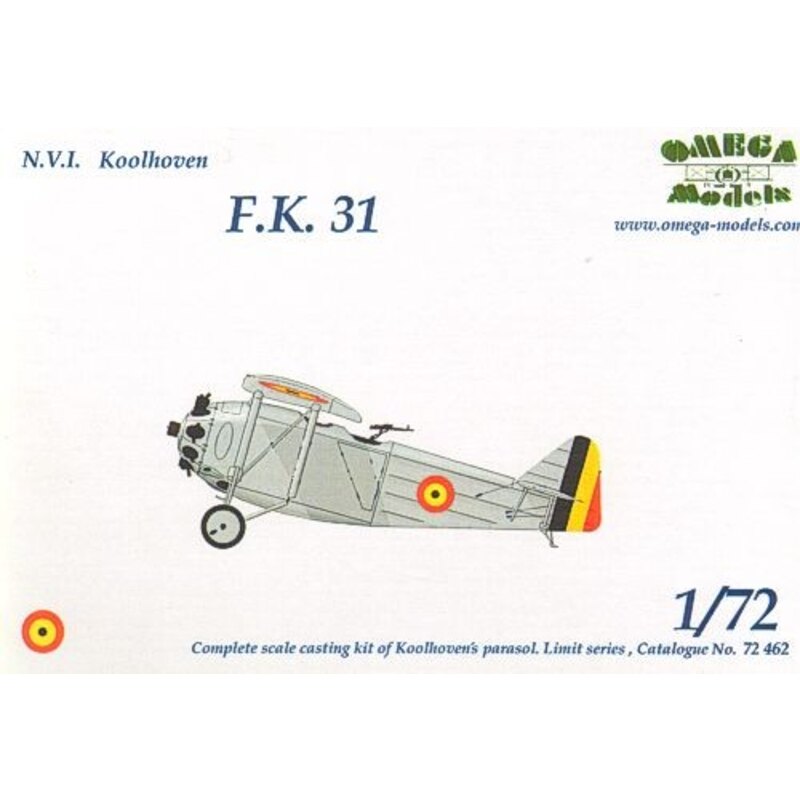 F.K 31. Abziehbilder Luftwaffe von Belgien