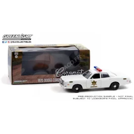 DODGE CORONET 1975 "HAZZARD COUNTY SHERIFF" Miniatur