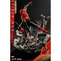 HOT909813 Spider-Man: No Way Home Actionfigur Movie Masterpiece 1/6 Spider-Man (Integrated Suit) Deluxe Ver. 29 cm
