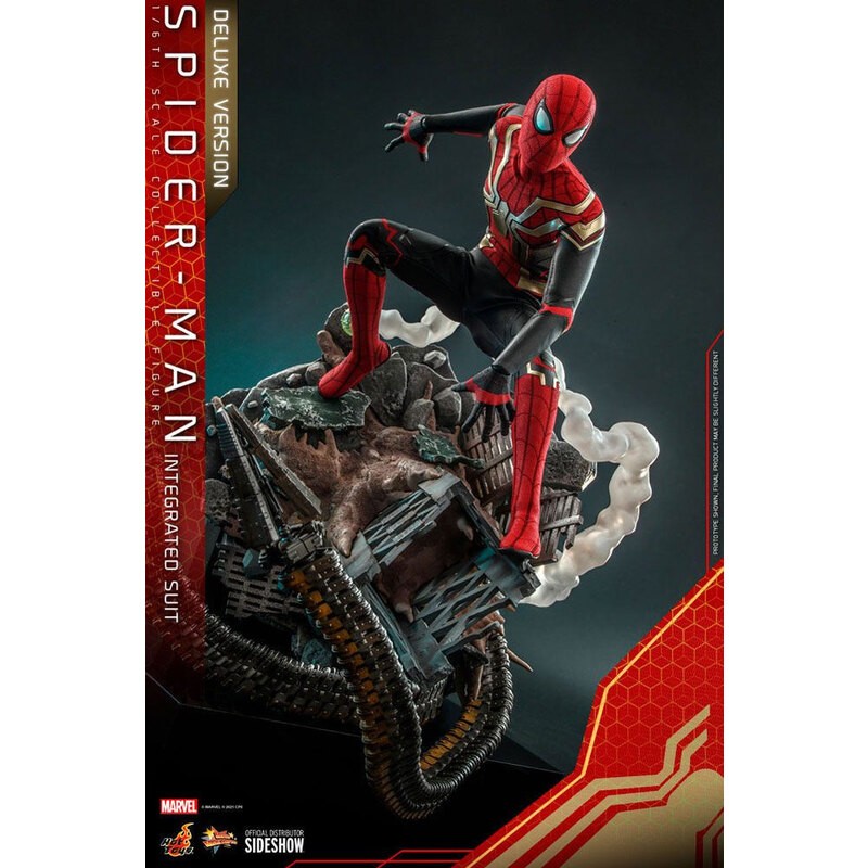 Spider-Man: No Way Home Actionfigur Movie Masterpiece 1/6 Spider-Man (Integrated Suit) Deluxe Ver. 29 cm