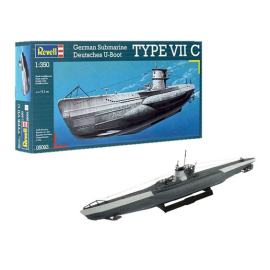 U-Boot Typ VIIc Unterseeboot (Unterseeboote) Modellbausatz