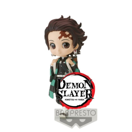 Demon Slayer Kimetsu No Yaiba Q Posket Kleiner Flug6 Tanjiro Kamado 7cm Figurine