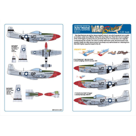 Decal North American P-51D-10-NA Mustang 44-14361 WD-K 'Fiesty Sue', Pilot: Lt. Darwin L Berry 
