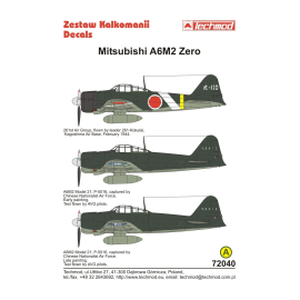 Decal Neu veröffentlicht und aktualisiert! Mitsubishi A6M2 'Zero' (3) 