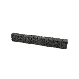 28 Mm (Ungefähr 1:48) Block-Wand 6 (15 Cm) gerade x 6 pro Satz 