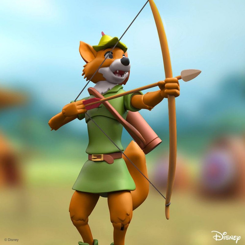 Robin Hood Figur Disney Ultimates Robin Hood Storch Kostüm 18 cm