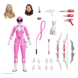 Mighty Morphin Power Rangers Ultimates Rosa Ranger-Figur 18 cm Actionfigure