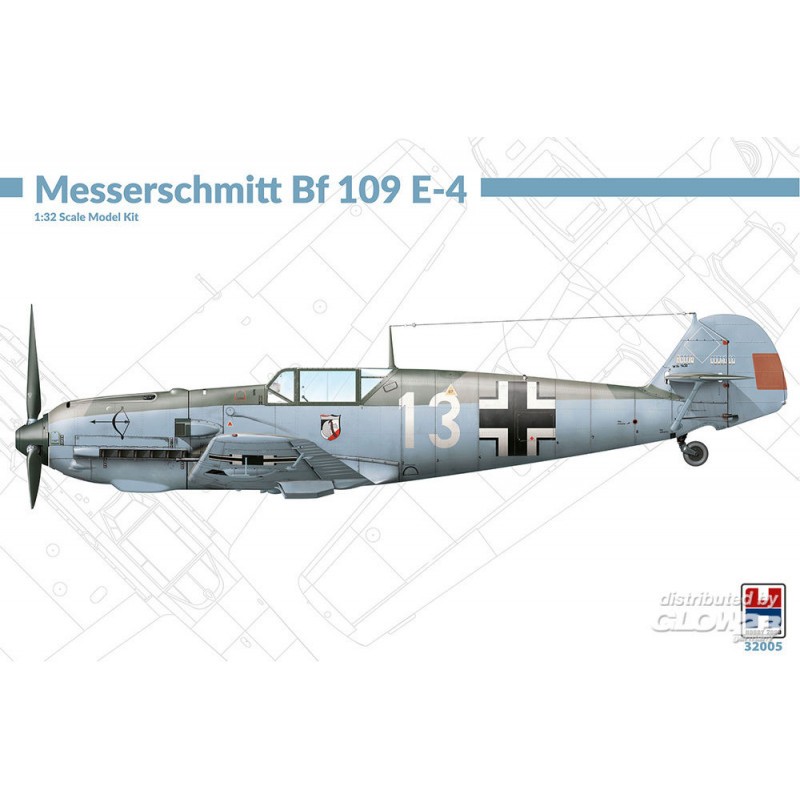 Messerschmitt Bf 109 E-4 Modellbausatz