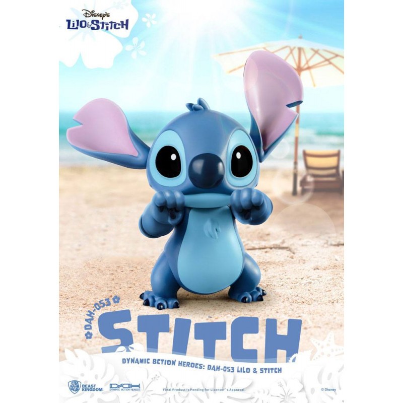 Lilo & Stitch Dynamic Action Heroes Figur 1/9 Stitch 18 cm