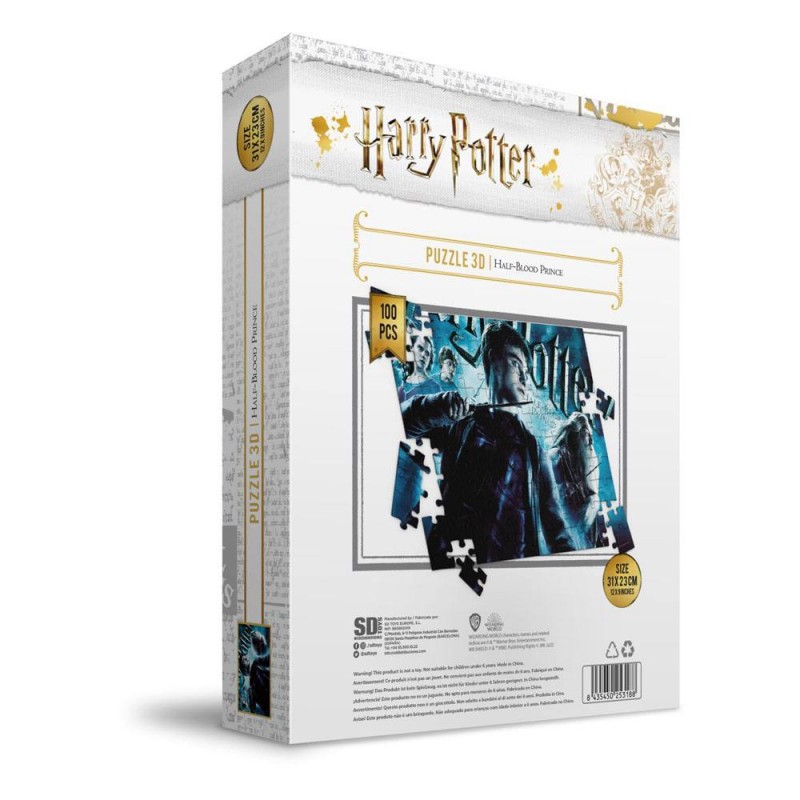 Harry Potter Puzzle 3D-Effekt Halbblutprinz (100 Teile) Puzzle