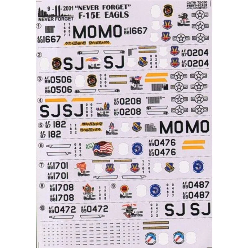 McDonnell Douglas F-15E Strike Eagle Never Forget 
