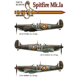 Supermarine Spitfire Mk.Ia KL * B (N3180), Nr. 54 