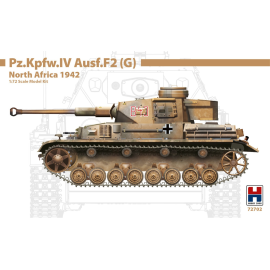 Pz.Kpfw.IV Ausf.F2 (G) Nordafrika 1942 - Ex-DRAGON + CARTOGRAF Abziehbilder Modellbausatz