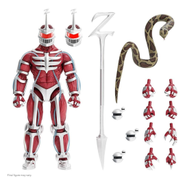 Mächtiger Morphin Power Rangers Ultimates Lord Zedd Figur 18cm Actionfigure