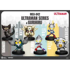 Ultraman Mini Egg Attack 8 cm Ultraman Serie & Gurihiru Figuren Sortiment (6) Figurine