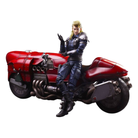 Final Fantasy VII Remake Play Arts Kai Figur und Fahrzeug Roche & Bike Actionfigure