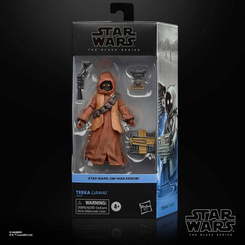 Star Wars: Obi-Wan Kenobi Black Series Figur 2022 Teeka (Jawa) 15 cm Actionfiguren
