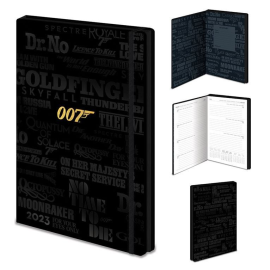 James Bond Tagebuch 2023 007 