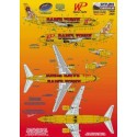 Boeing 737-300 WP Western Pacific N955WP Sam‚Äôs Town 1 includes photo etch parts. Designed to fit Skyline kit SKY4403A.