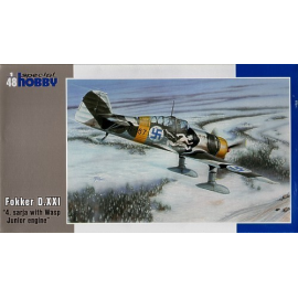 Fokker D.XXI IV Sarja Modellbausatz