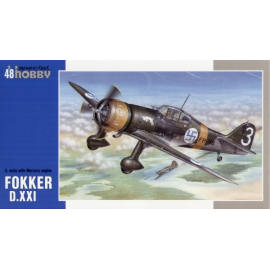 Fokker D.XXI 3 sarja mit Mercury Motor. Fokker D.XXI 3 sarja mit Mercury Motor. Fokker D.XXI wird mit hollander Verteidigung 194