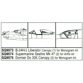 Supermarine Seafire Mk.47 x 2 (designed to be used with Airfix kits)