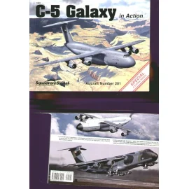 C-5 Galaxy (In Action Series) C-5 Galaxy first made its appearance in March 1968 it has been given such varied nicknames as Fat