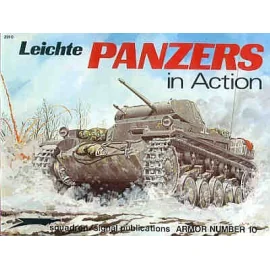 German Light Tanks (In Action Series)