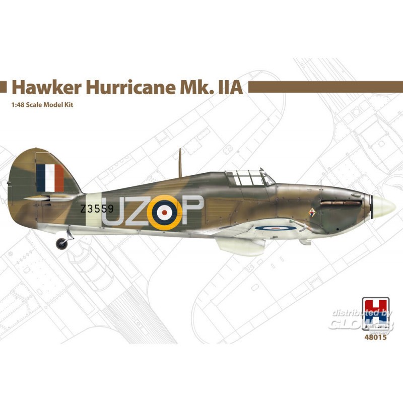 Hawker Hurricane Mk.IIA Modellbausatz