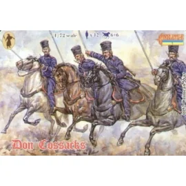 Crimean Don Cossacks x 12 zu Pferde Figuren