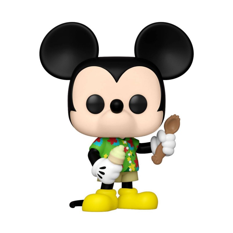 Walt Disney Word 50. Jahrestag POP! Disney Vinylfigur Aloha Micky Maus 9 cm Figurine
