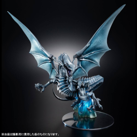 Yu-Gi-Oh! Duel Monsters Art Works Monsters Blue Eyes White Dragon Holographic Edition PVC Statue 28 cm Statuen
