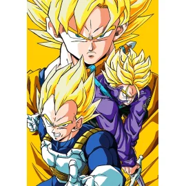 DRAGON BALL Z SAIYANS 3D-EFFEKT-NOTIZBUCH 