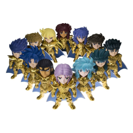 Saint Seiya ARTlized Tamashii Nations Box The Supreme Gold Saints Assemble Minifiguren-Sortiment! 8 cm (12) Figurine