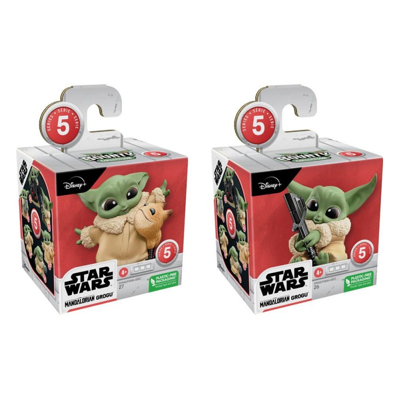 Star Wars Bounty Collection Figur 2er-Pack Grogu Loth-Cat Cuddles & Darksaber Discovery 6cm Hasbro