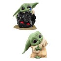 Star Wars Bounty Collection 2er-Pack Grogu Helm Hijinks & Peek-A-Boo 6 cm Figuren Figurine