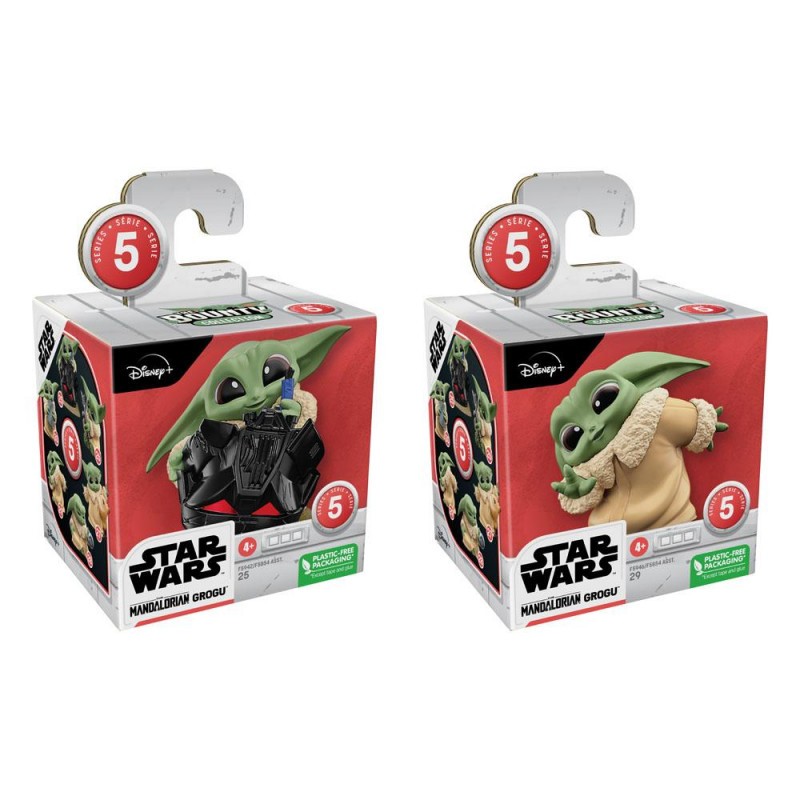 Star Wars Bounty Collection 2er-Pack Grogu Helm Hijinks & Peek-A-Boo 6 cm Figuren Hasbro