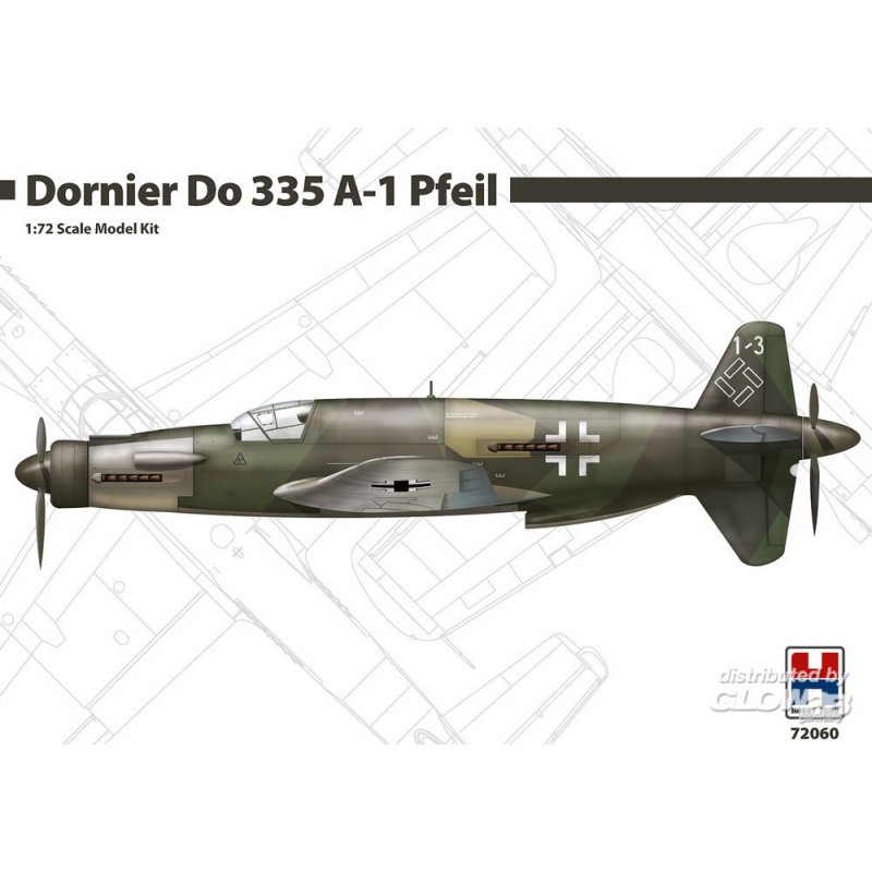 Dornier Do 335 A-1 Pfeil Modellbausatz