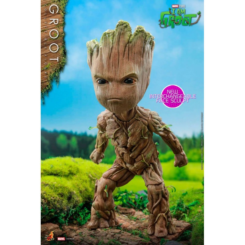 Hot toys Actionfigure Mein Name ist Groot Figur Groot 26 cm