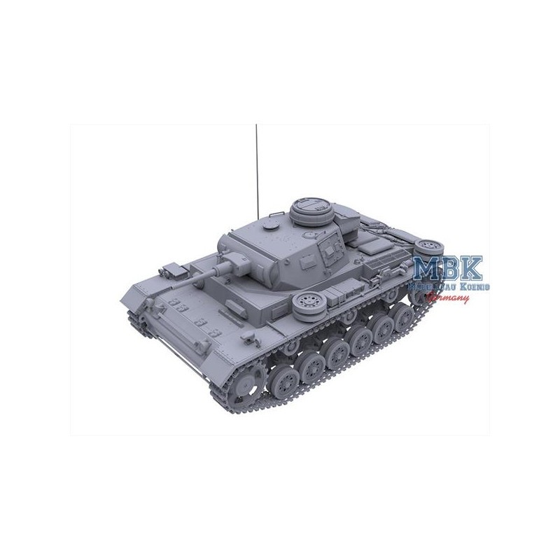 Panzer III Ausf.J 3in1 (1:16) Militär Modellbau