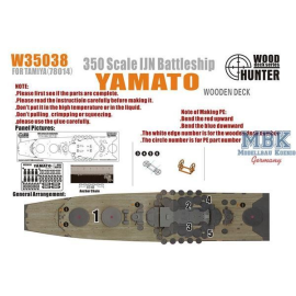 WWII IJN-Schlachtschiff Yamato 