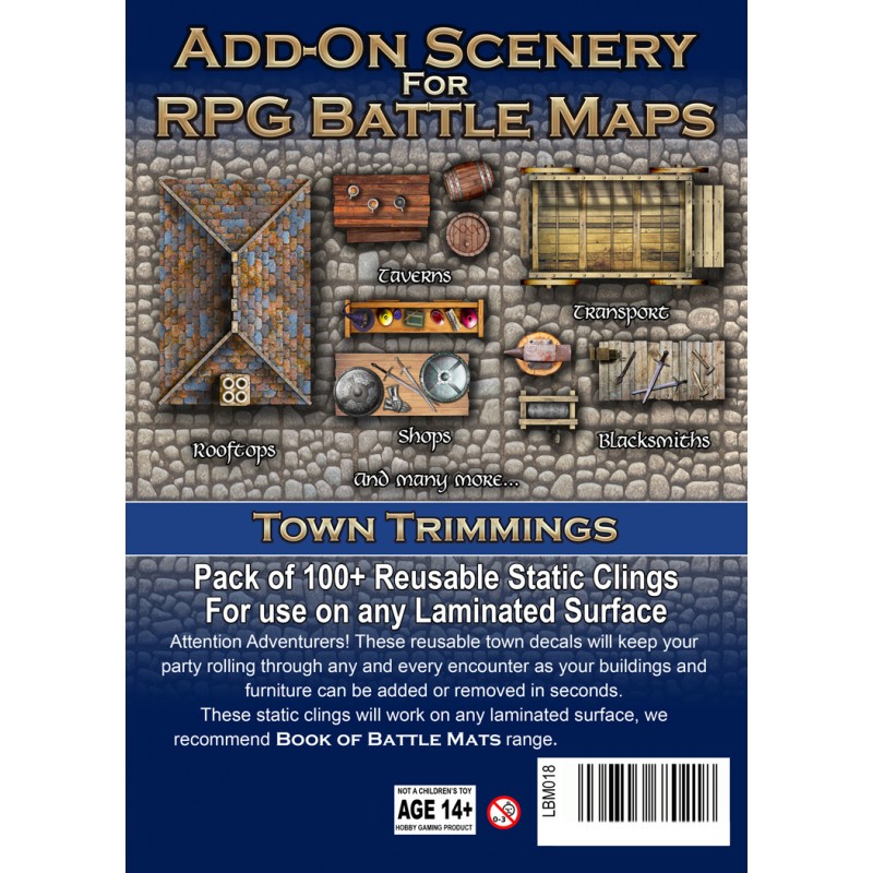 ADD-ON SCENERY-TOWN TRIMMINGS Zubehör
