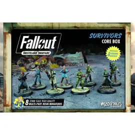 FALLOUT WW SURVIVORS CORE BOX Brettspiele und Zubehör