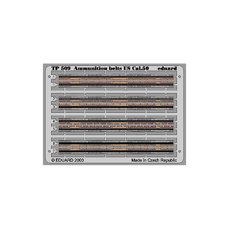 Munitionsriemen US Cal.50 in Farben vorgemalt!